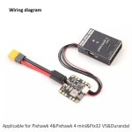 Holybro PM06 V2-14S leistungs modul Anwendbar für Pixhawk 4 Pixhawk 4 Mini Durandal Pix32 V5 Flight Controller